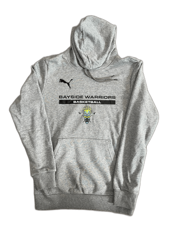 Bayside Warriors Puma Hoodie - Grey